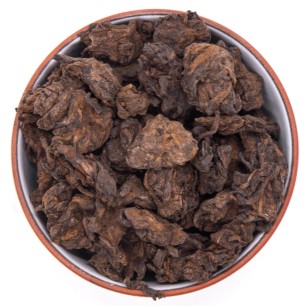 Шу пуэр "Лао Ча Тоу" Дикий Комковый кат. В 10 лет